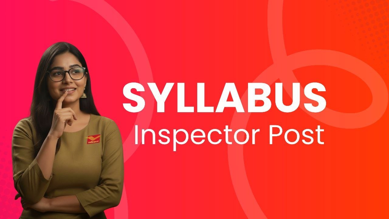 Inspector Posts LDCE Syllabus [Latest 2025]
