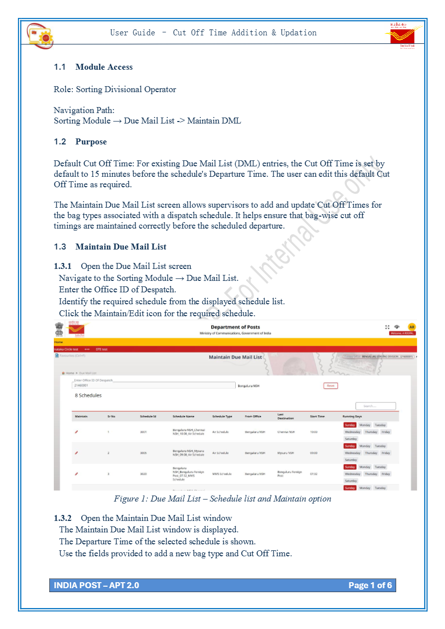 APT 2.0 Cut-Off Time Management Guide